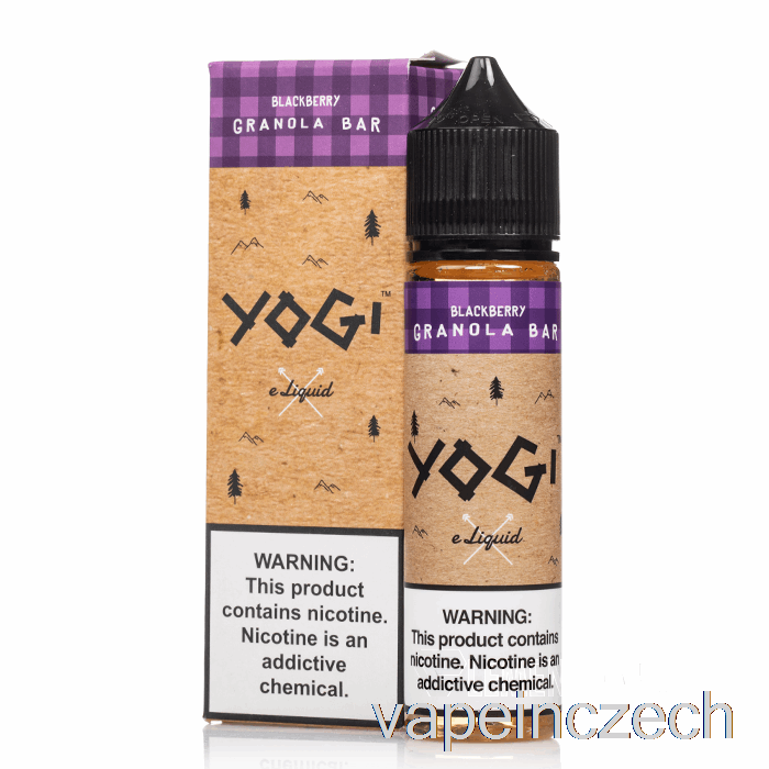 Ostružinová Granola Tyčinka - E-liquid Yogi - 60 Ml 3mg Vape Bez Nikotinu